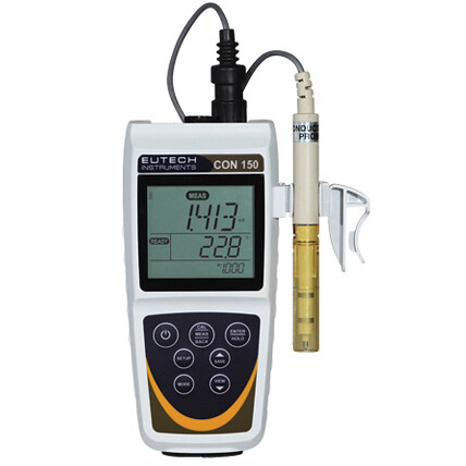  Eutech-เครื่องวัดค่าความนำไฟฟ้า-และของแข็งที่ละลายในน้ำ-Conductivity-Meter-TDS-Meter-CON-150@Scidict-Plus Laboratory Equipment and Instrument  
